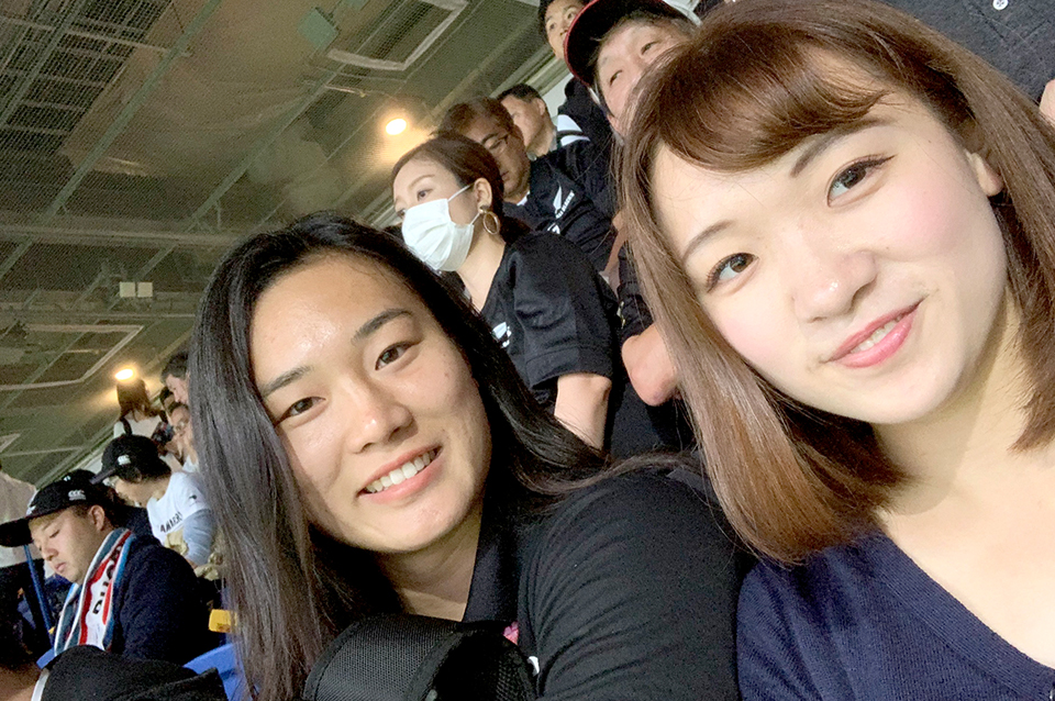 ラグビーワールドカップの試合 イングランド対ニュージーランド を前女子日本代表の江渕まこと選手と観戦しました オンズグループのブログ
