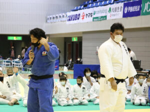 元柔道世界チャンピオンの上川大樹選手が練習会に来てくださいました（スポーツひのまるキッズ）